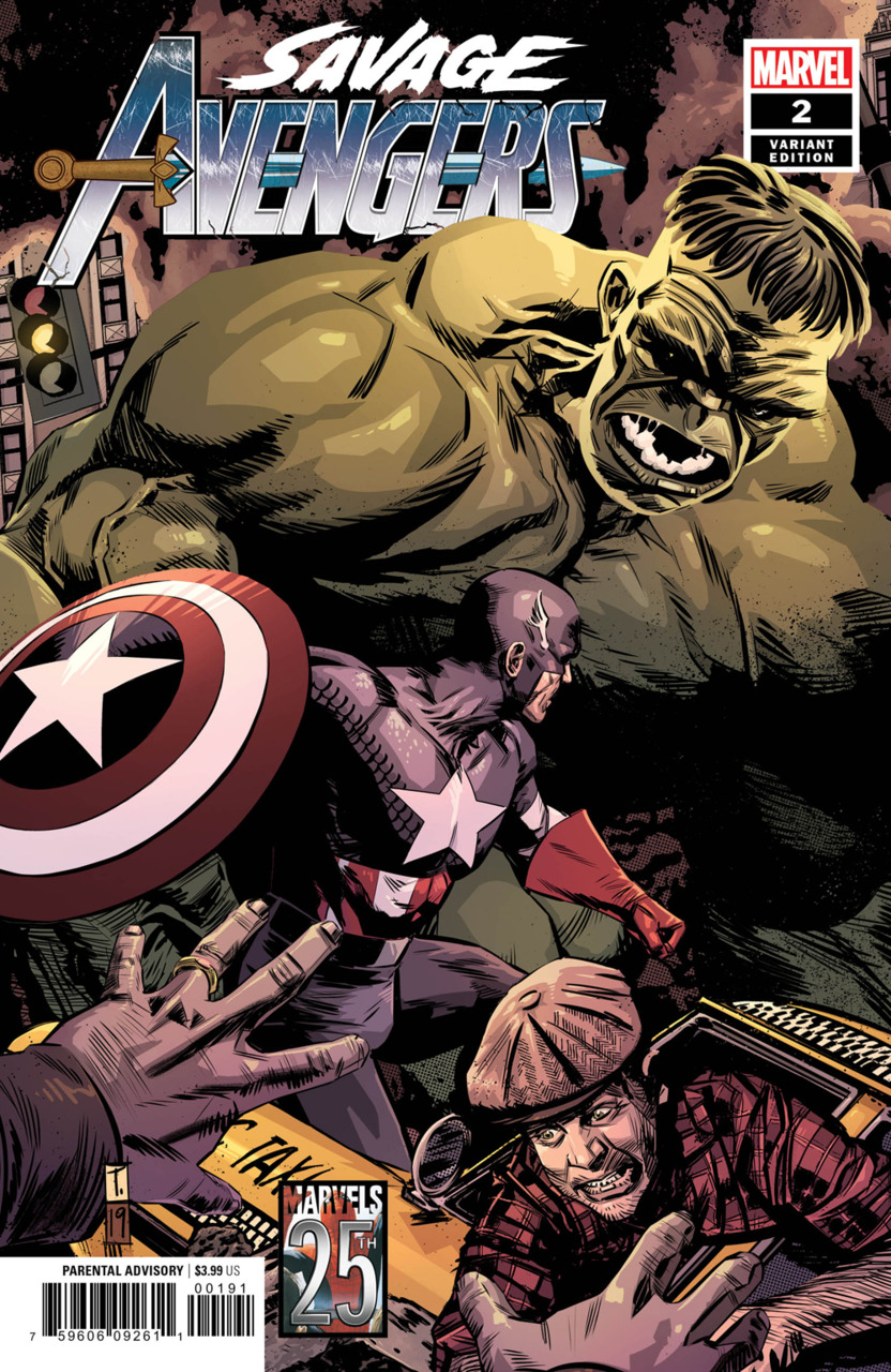 Marvels 25th Anniversary Tribute Variant Cover cover