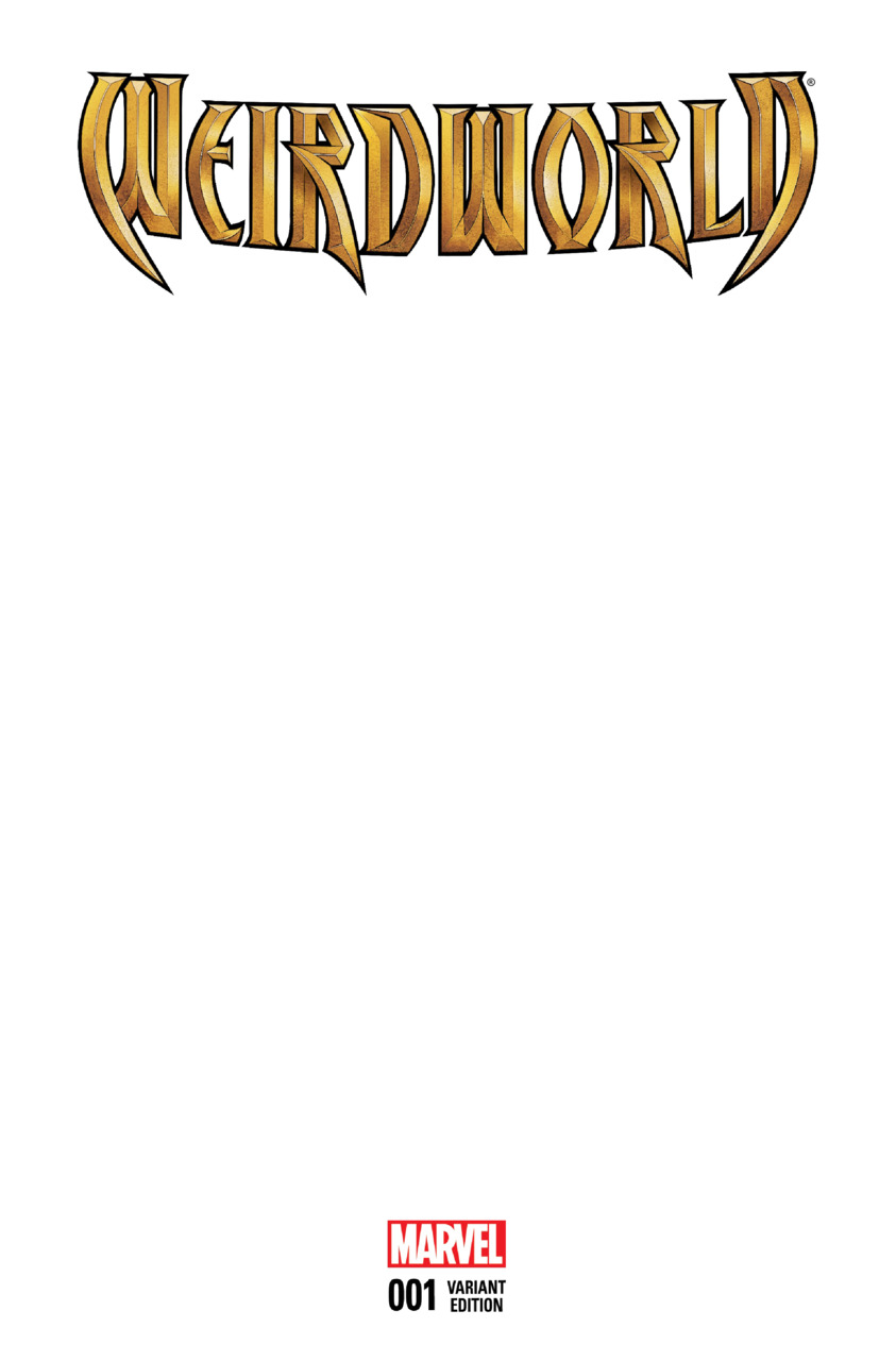 Blank Variant Cover cover