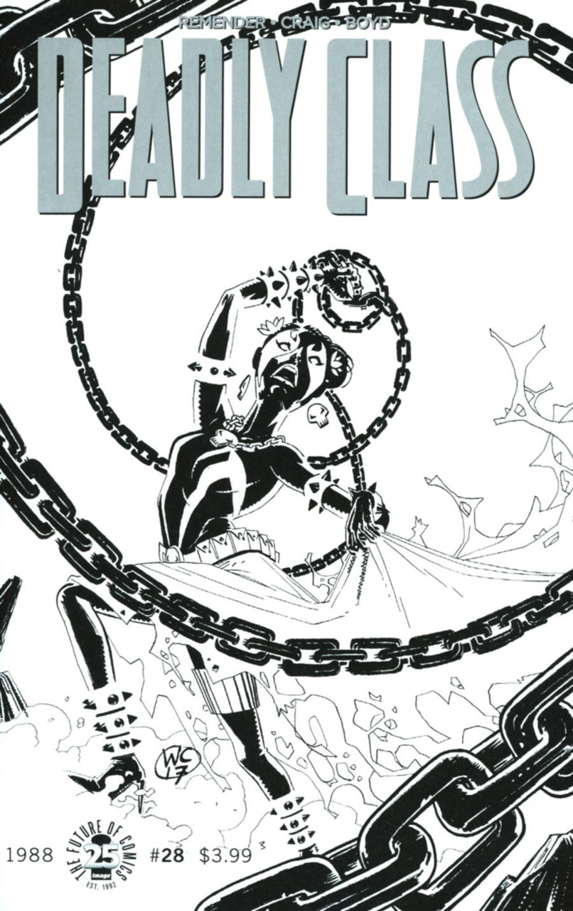 Spawn Month Black & White Variant Cover