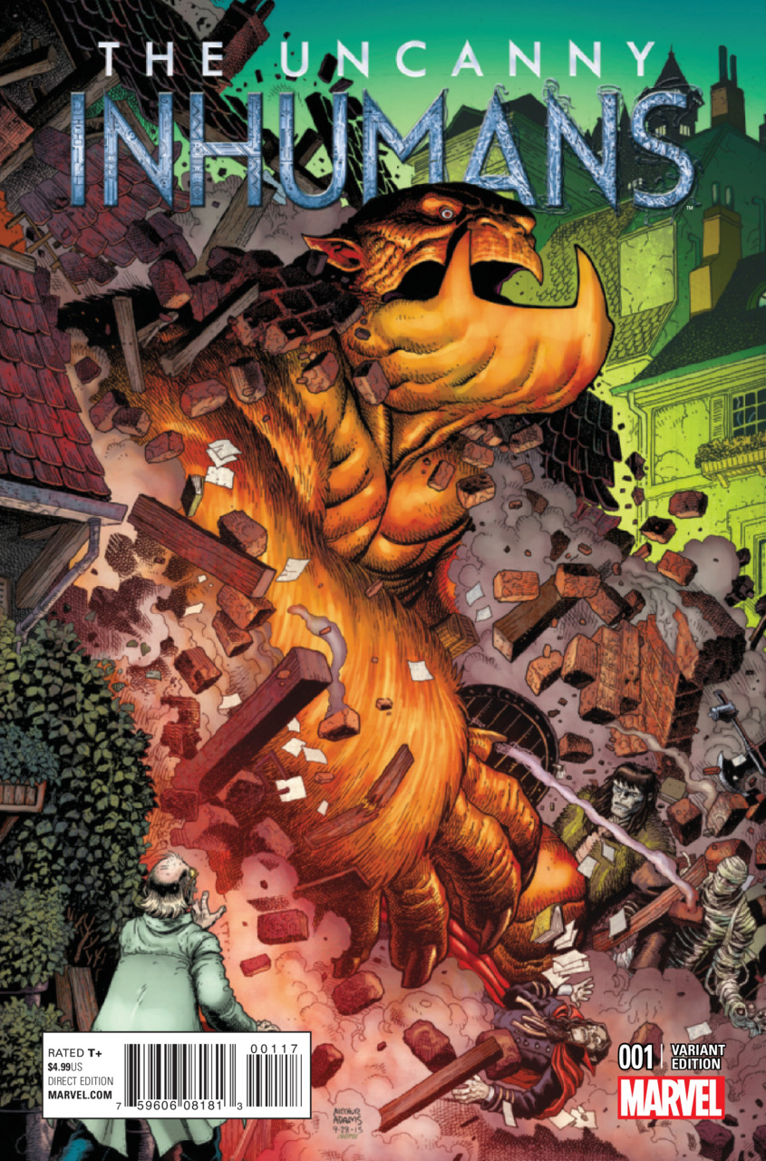 Kirby Monster Variant Cover cover