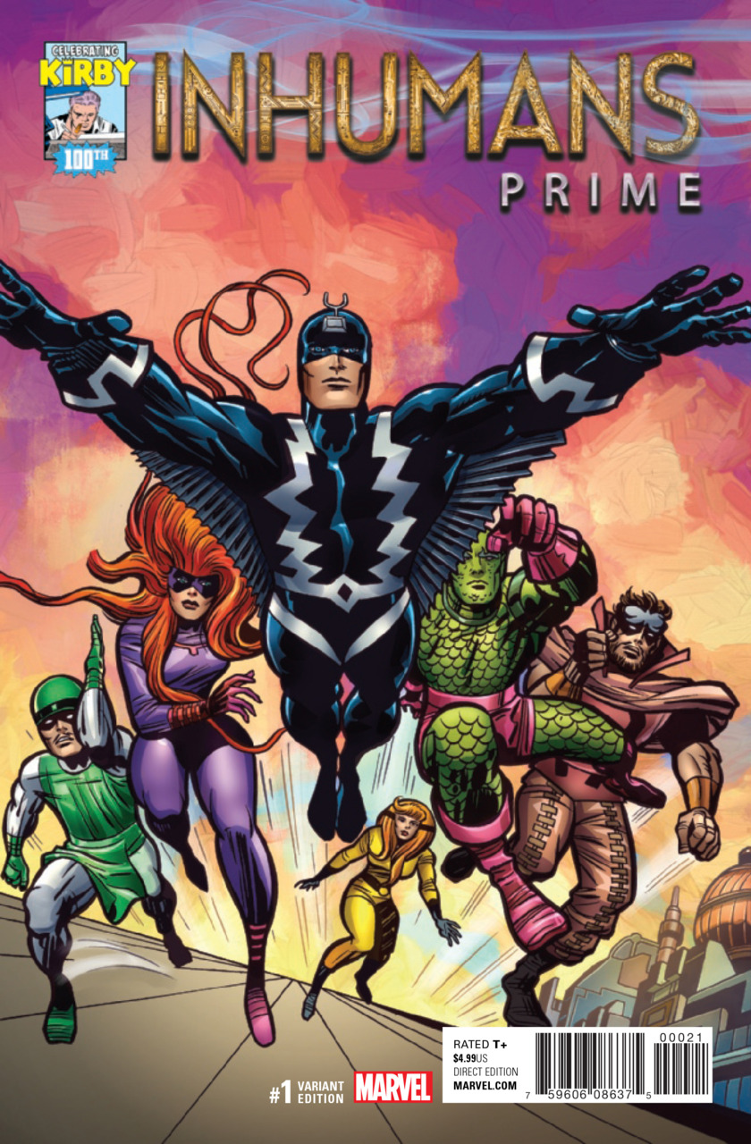 Jack Kirby's 100th Birthday Variant Cover cover