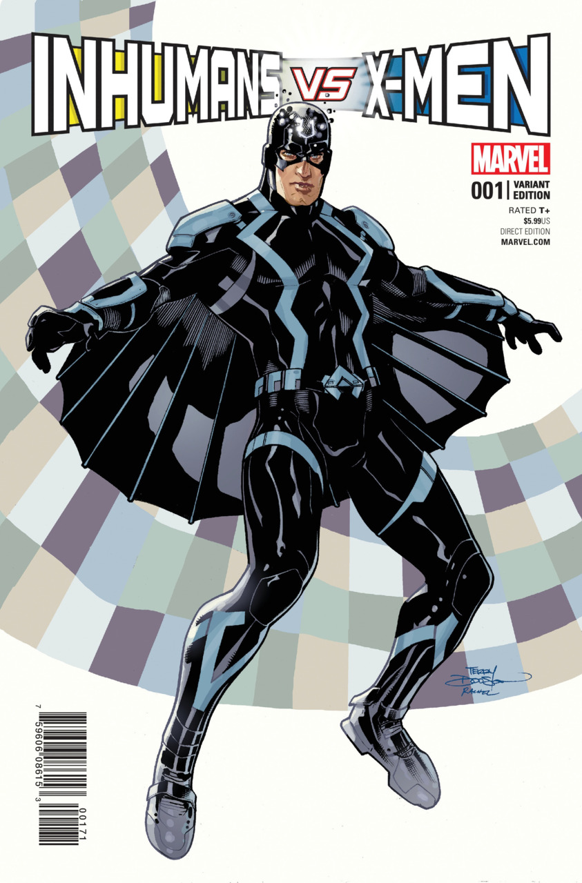 Inhumans Variant Cover cover
