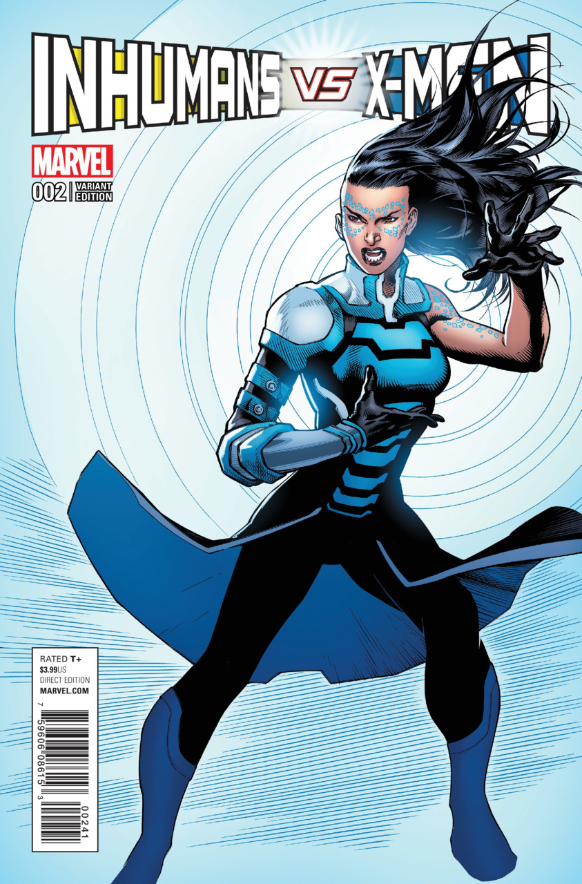 Inhumans Variant Cover cover