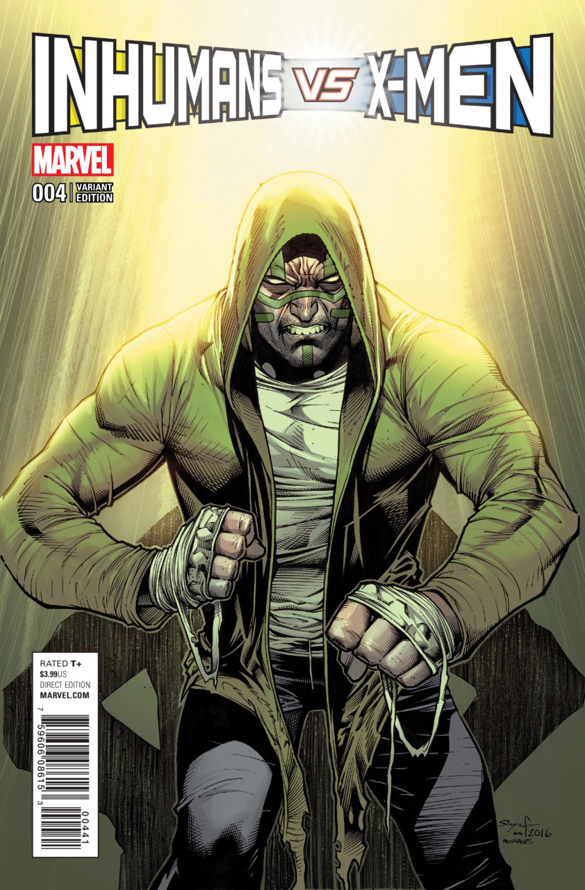 Inhumans Variant Cover cover