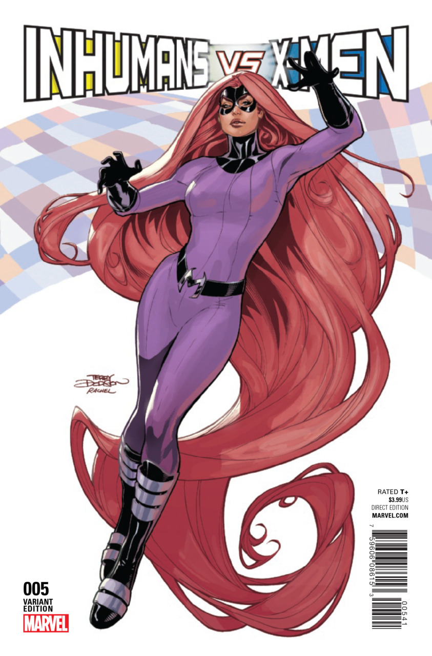 Inhumans Variant Cover cover