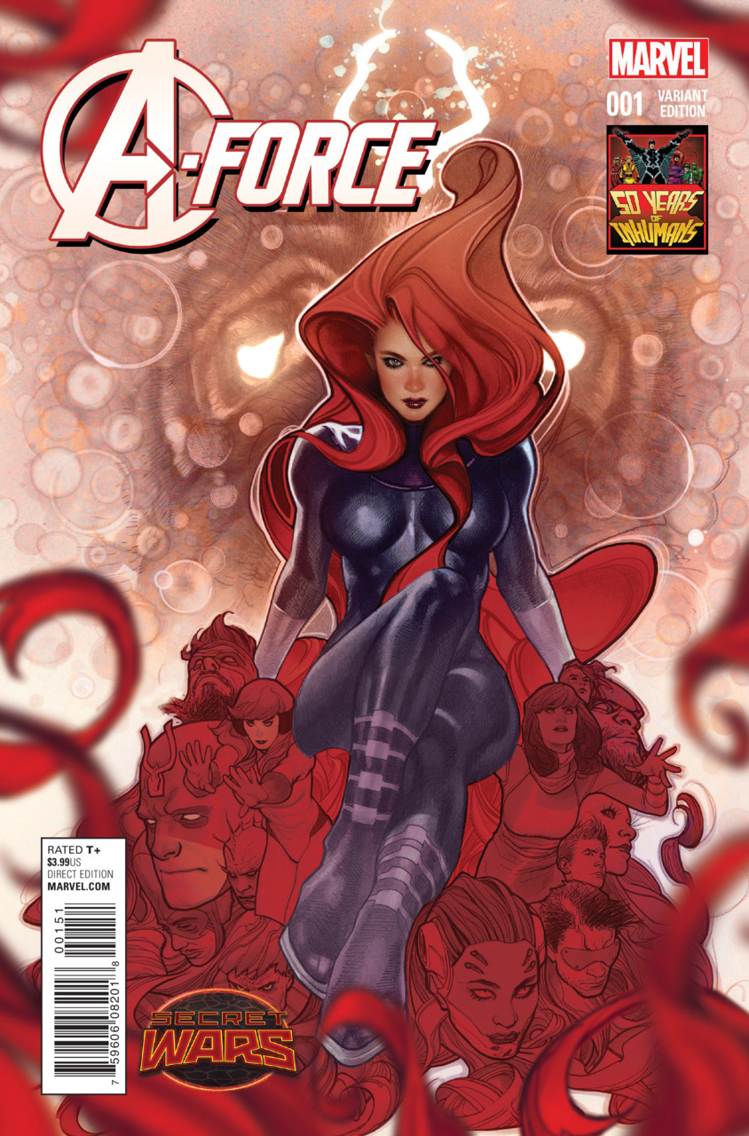 Inhumans 50th Anniversary Variant Cover
