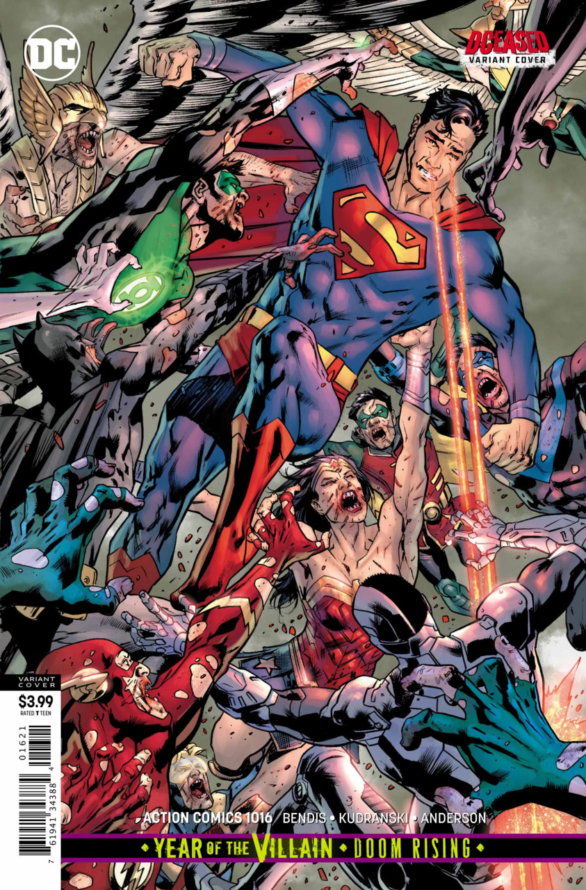 DCeased Variant Cover cover