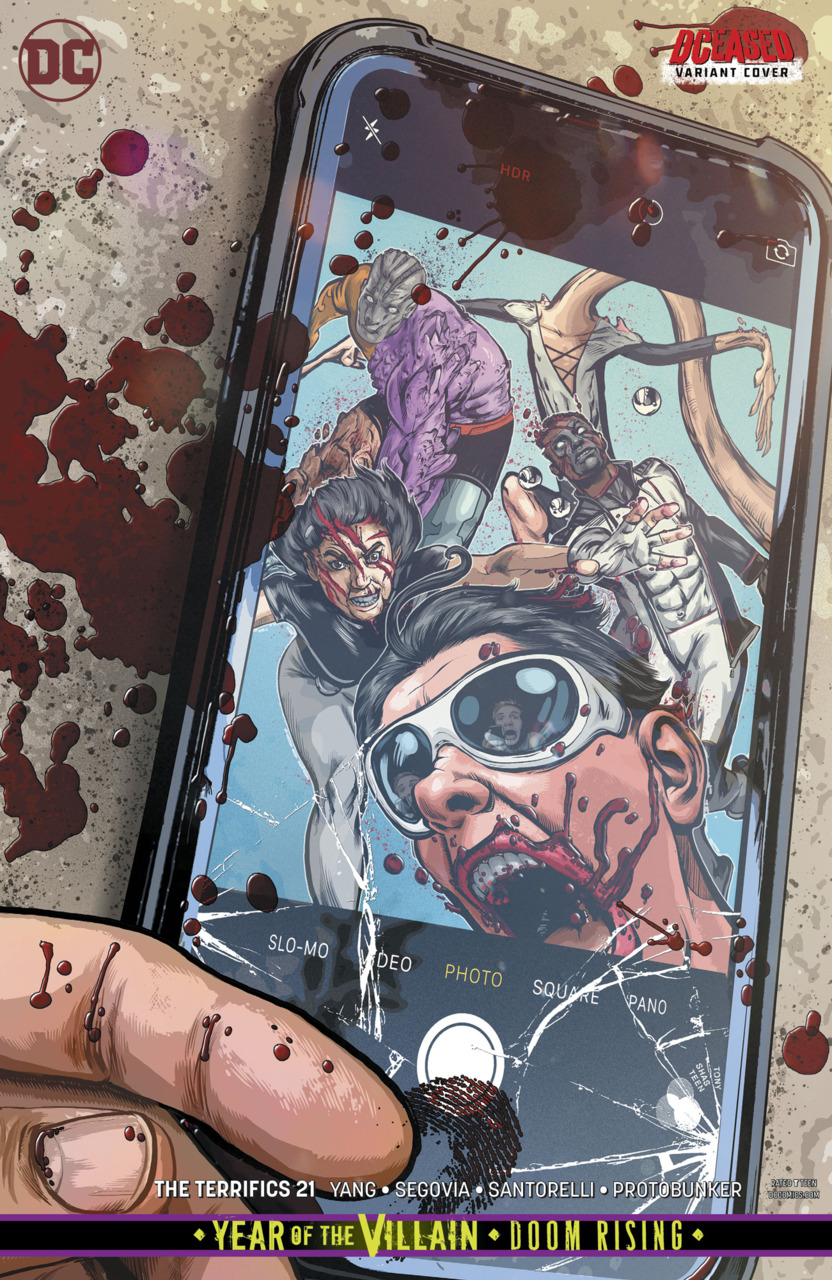 DCeased Variant Cover cover