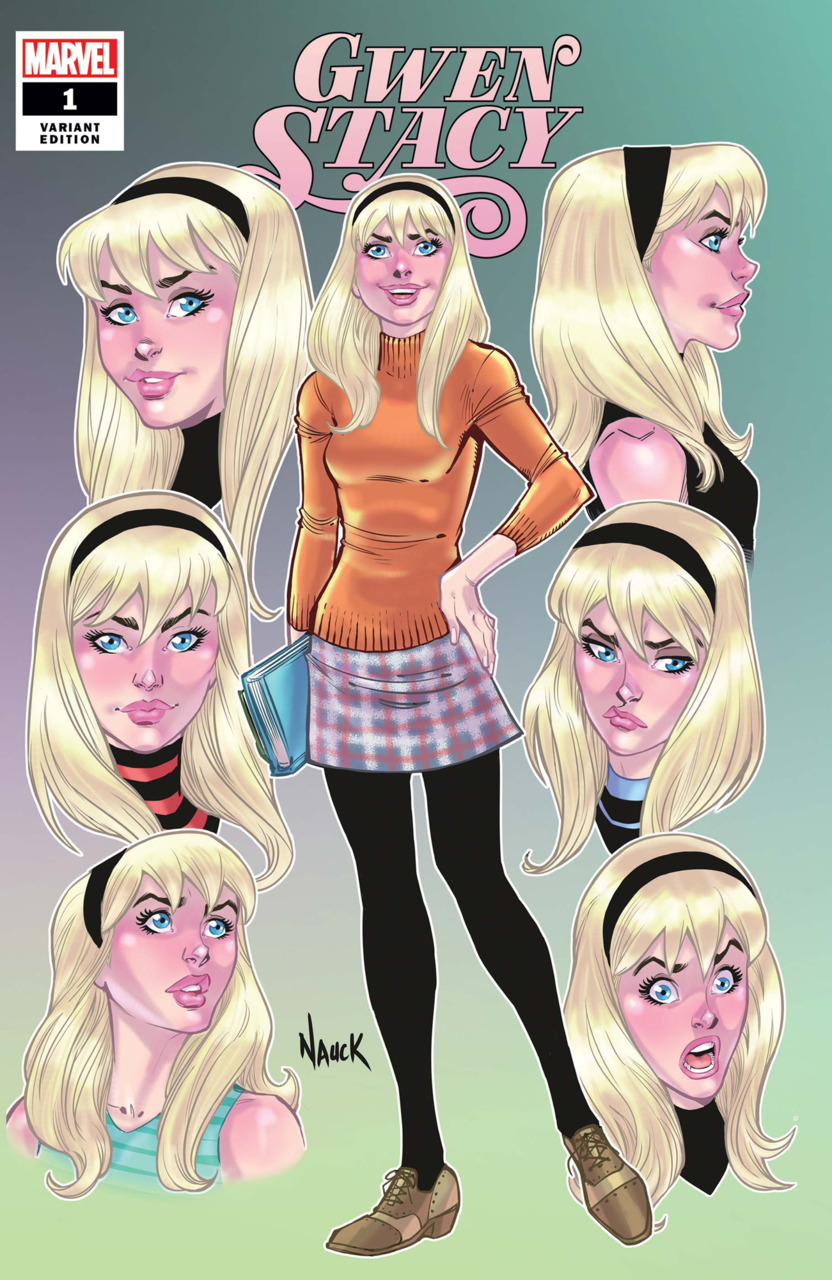 Faces of Gwen Variant Cover cover