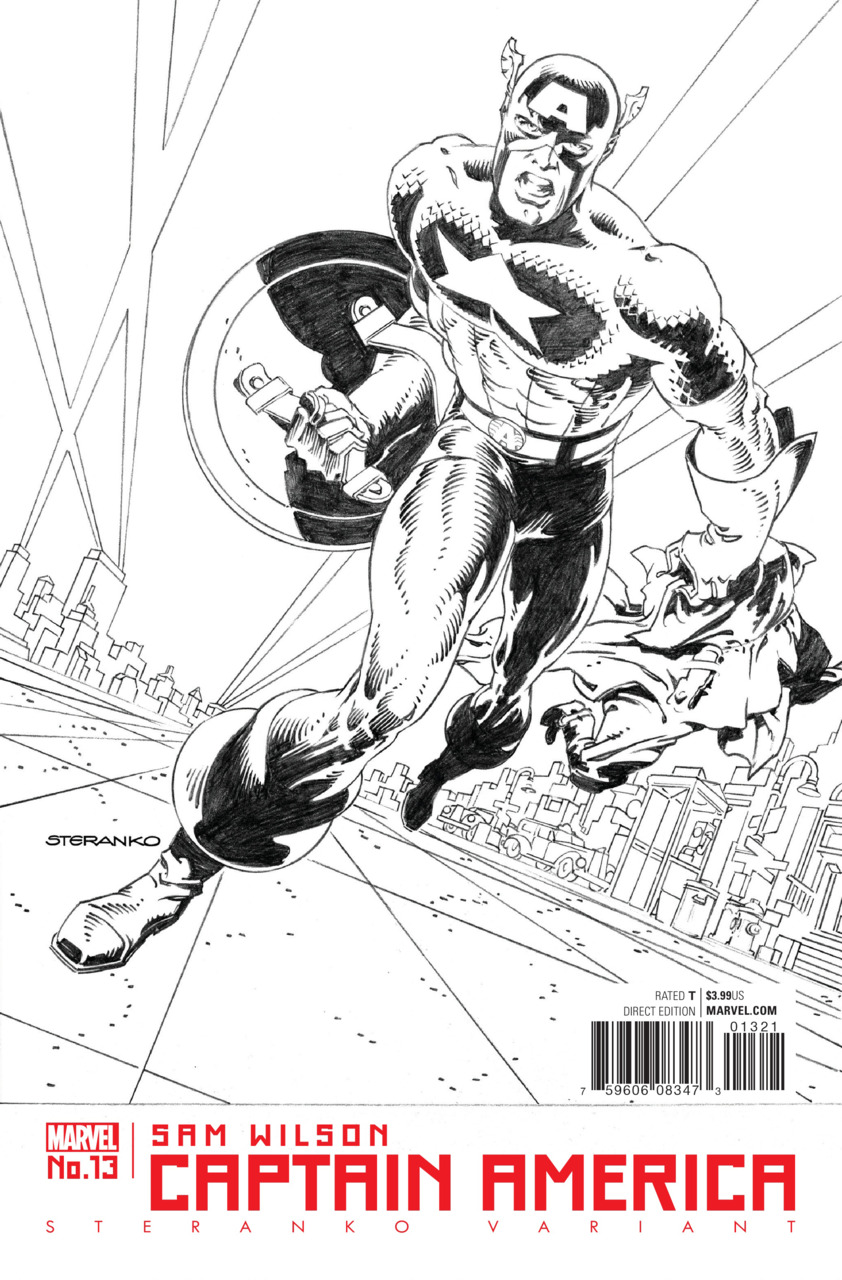 Captain America 75th Anniversary Variant Cover cover