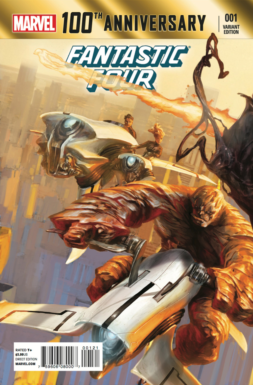 100ᵗʰ Anniversary Special: Fantastic Four Cover