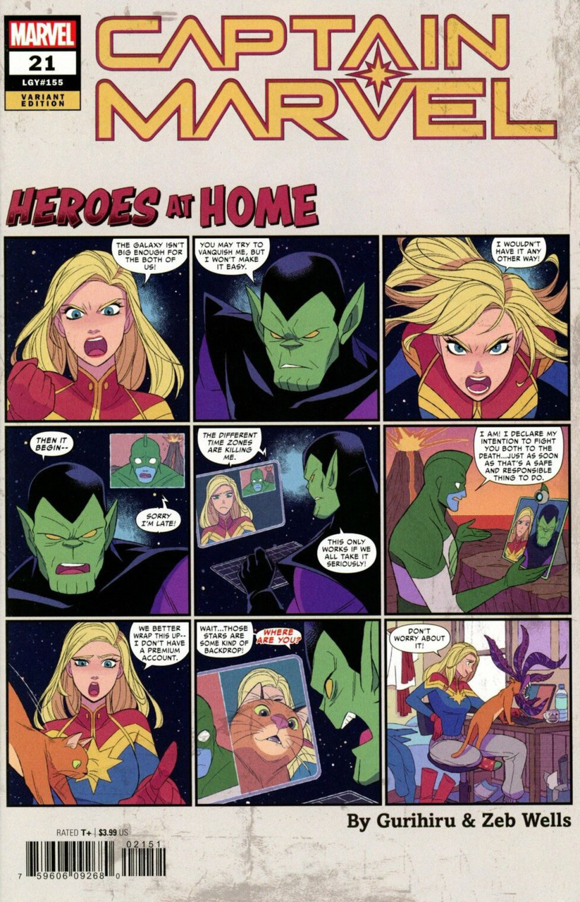 Heroes At Home Variant Cover cover