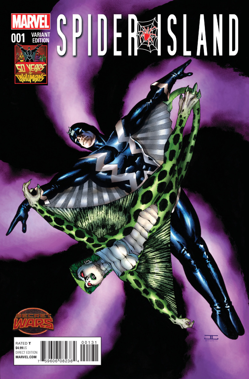 Inhumans 50th Anniversary Variant Cover cover