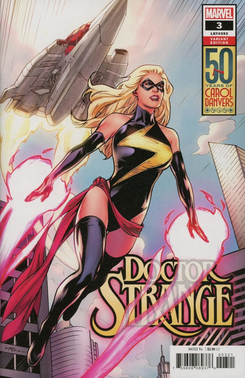 Carol Danvers 50th Anniversary Variant Cover cover