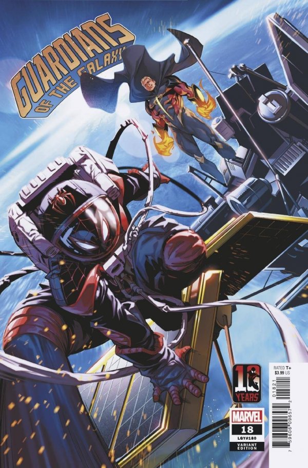 Miles Morales 10th Anniversary Variant cover