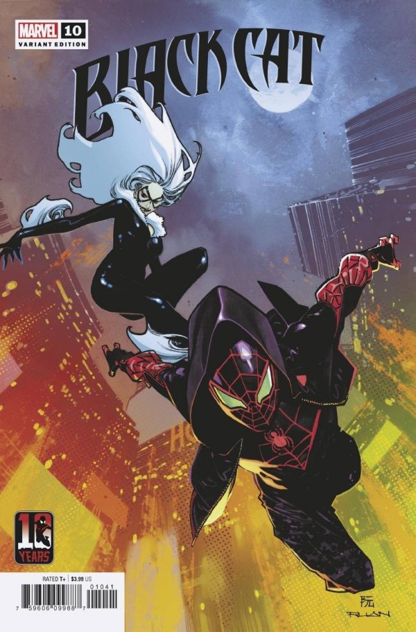 Miles Morales 10th Anniversary Variant Ruan cover