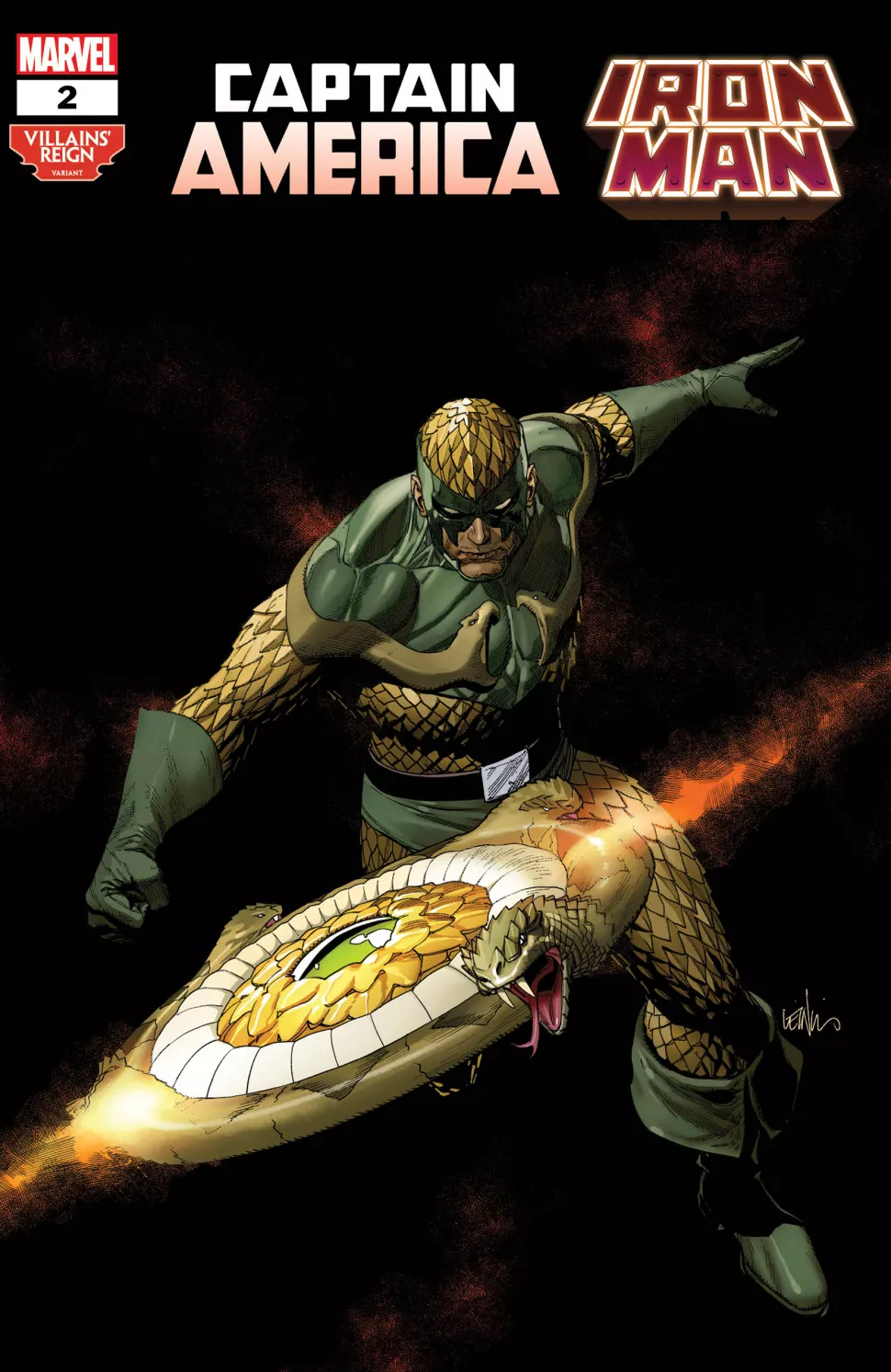 Yu Devil's Reign Villain Variant cover