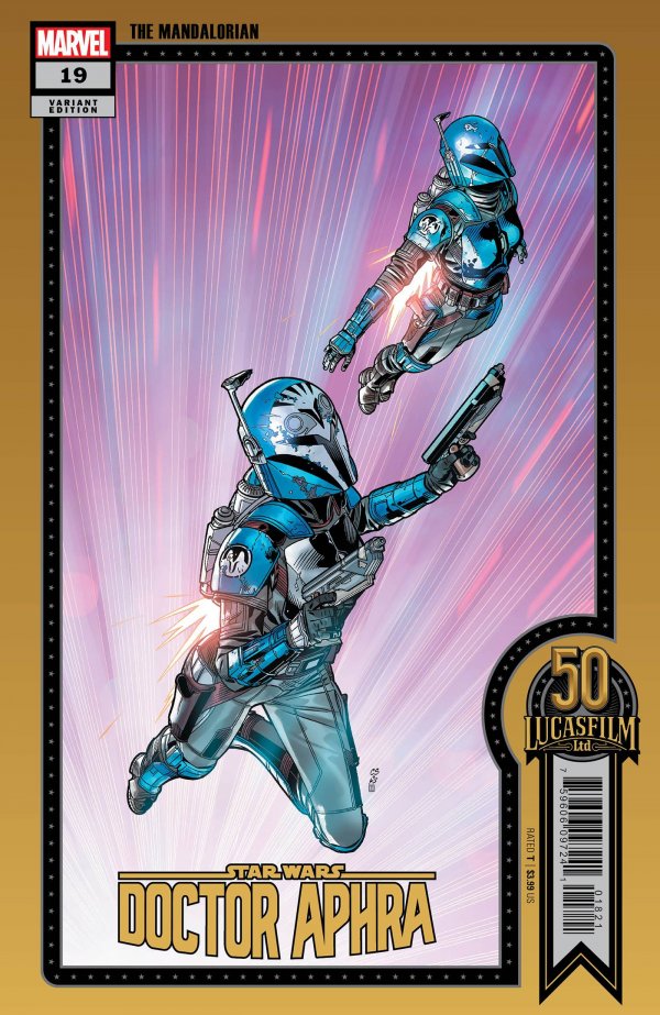 Sprouse Lucasfilm 50th Anniversary Variant cover