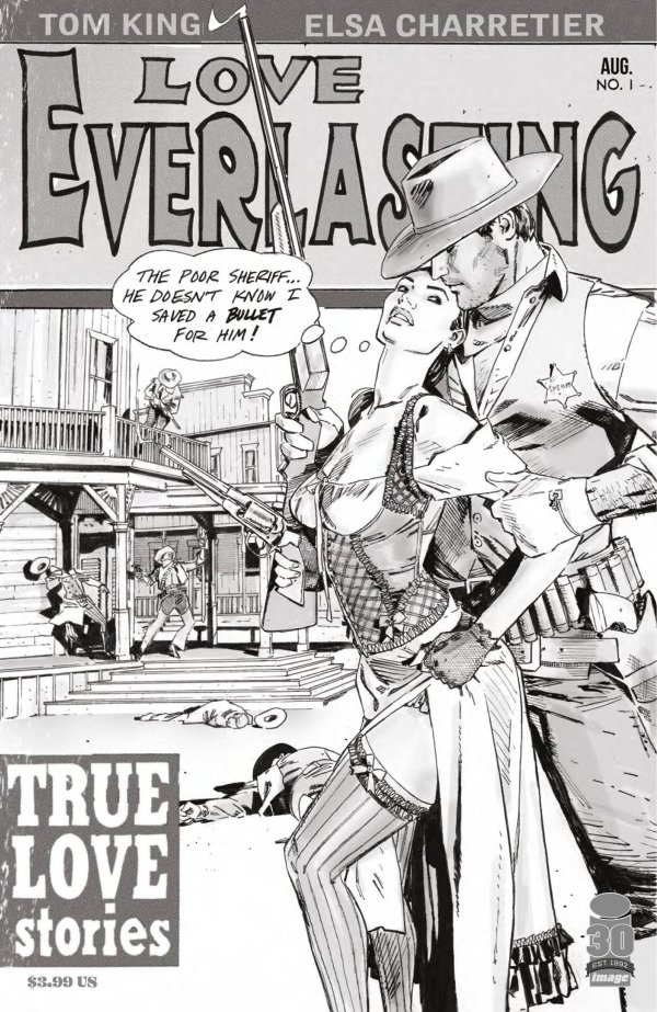 Cover I - 1:100 Incentive Clay Mann Variant cover