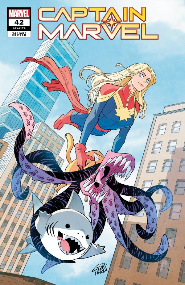 Gurihiru Jeff The Landshark Variant cover
