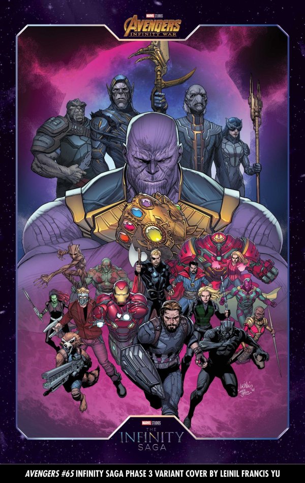 Yu Infinity Saga Phase 3 Variant cover