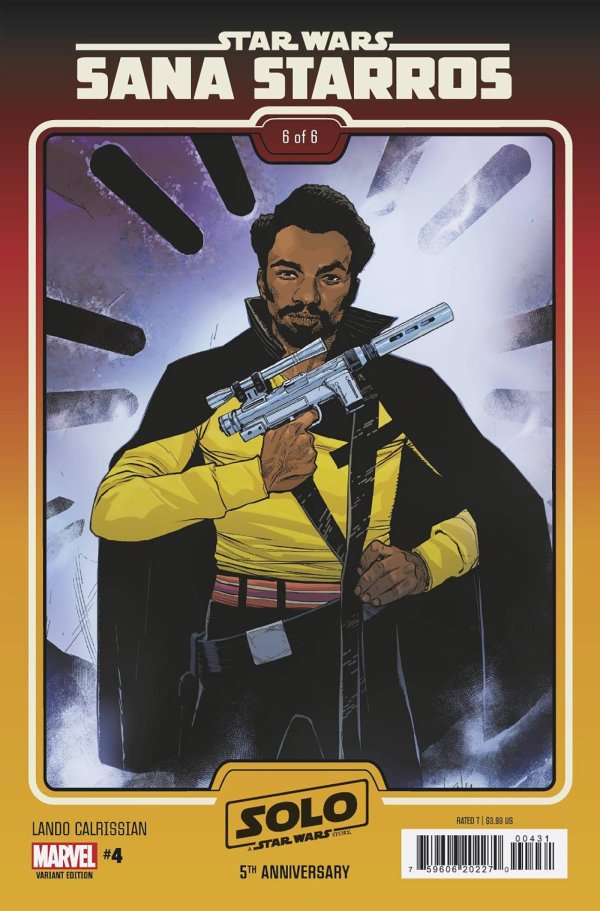 Yu Lando Solo 5th Anniversary Movie Variant cover