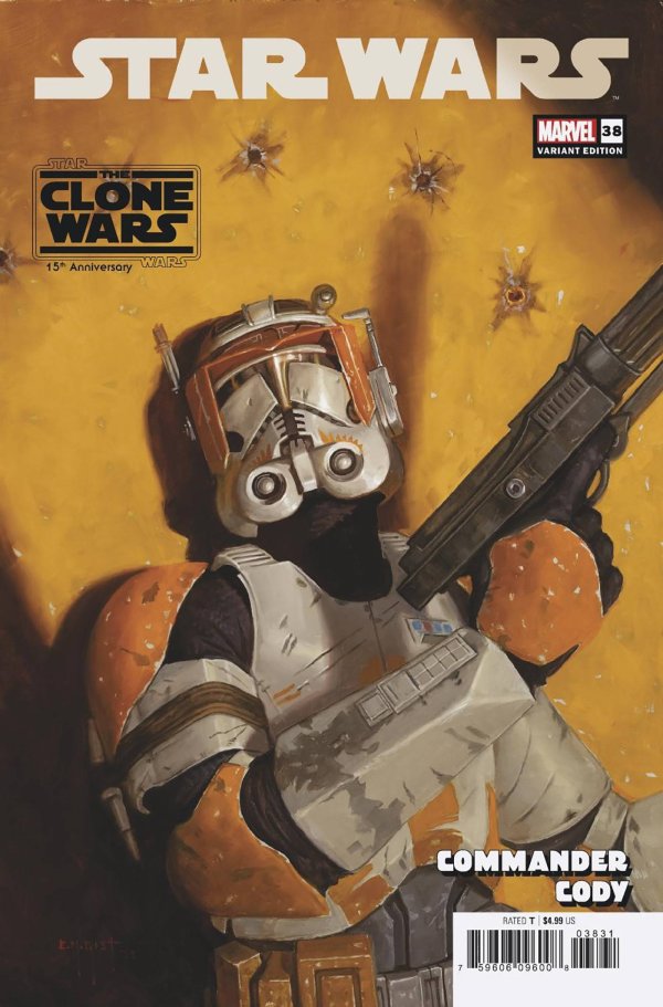 Gist Commander Cody The Clone Wars 15th Anniversary Variant cover