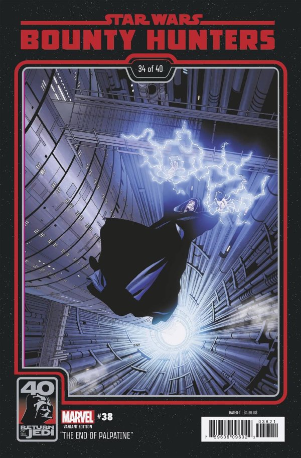 Sprouse Return Of The Jedi 40th Anniversary Variant cover
