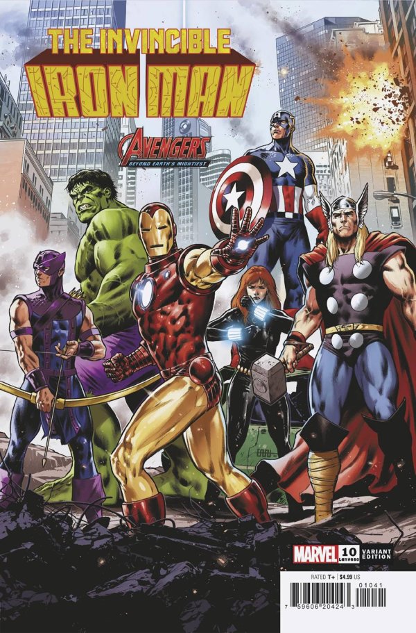 Cafu Avengers 60th Variant cover