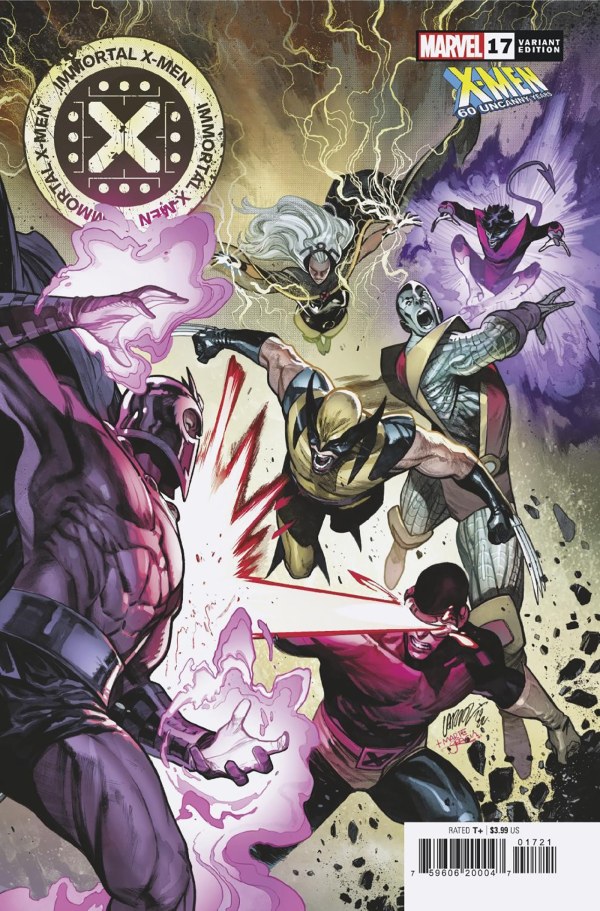 Larraz X-Men 60th Anniversary Variant cover