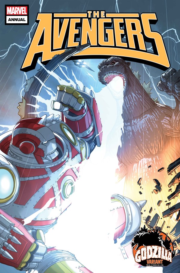 Pete Woods Godzilla Variant cover