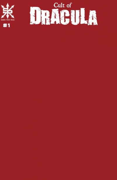 Blood Red Blank Variant cover