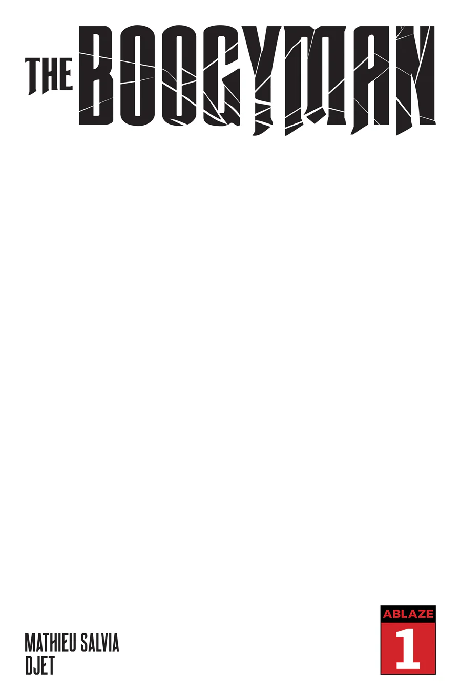 Cover E - Glow-In-The-Dark Blank Cover cover