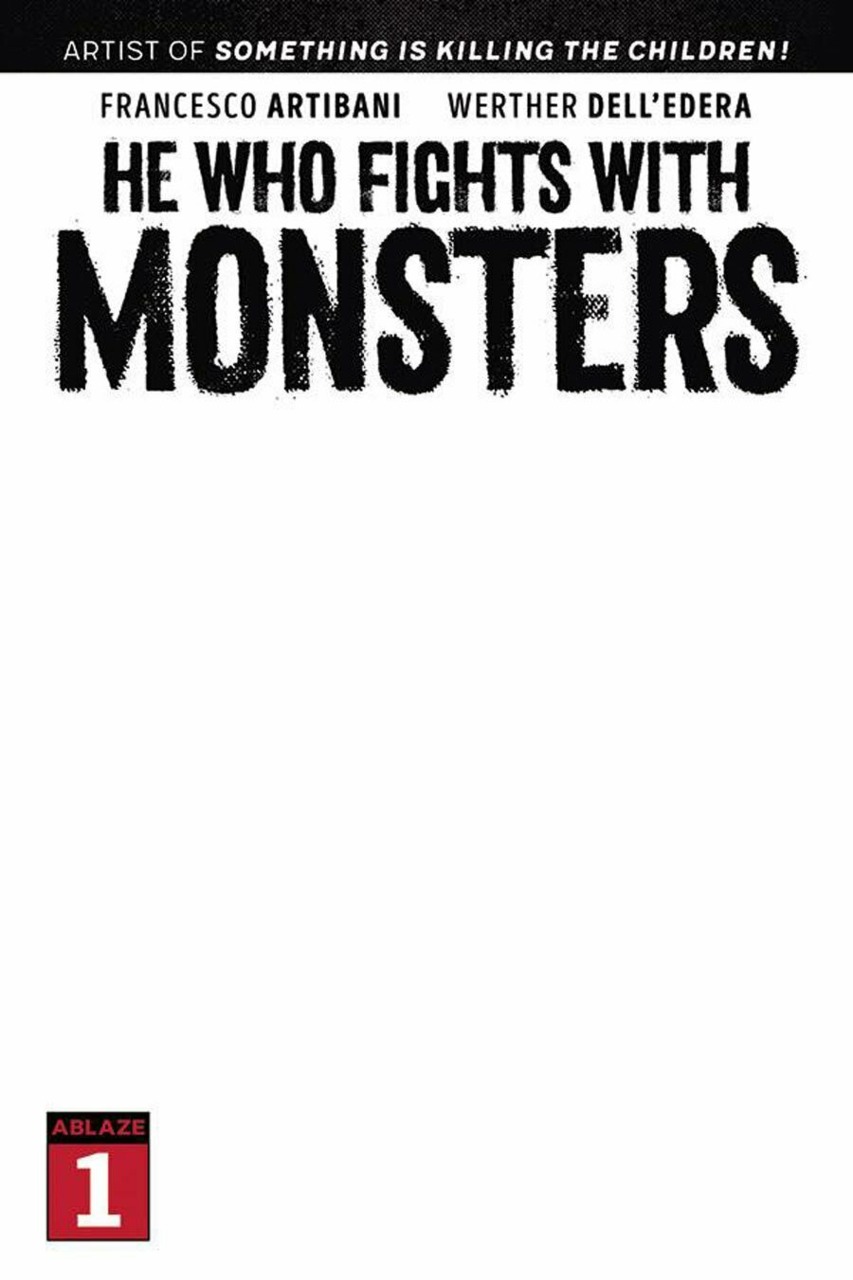 Cover E - Blank Variant cover