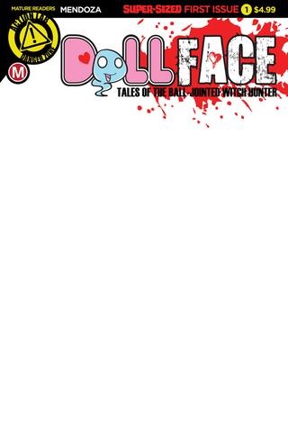 Cover F - Blank Sketch Variant cover