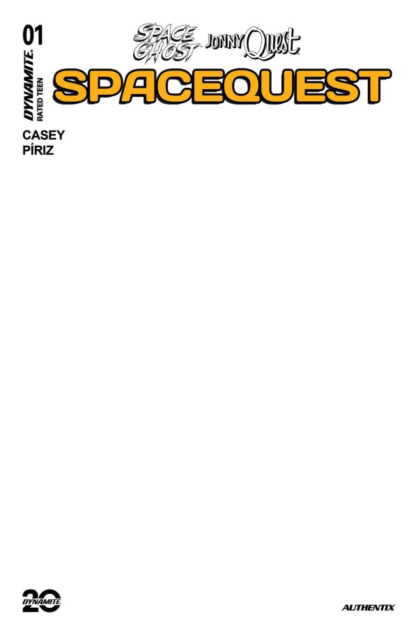 Cover H Blank Authentix Variant cover