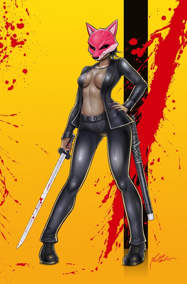Economics In Comics Michael Mccomb Kill Bill Homage Virgin Variant cover