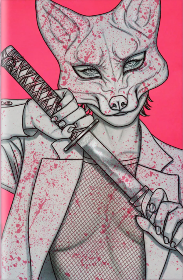 Captured Collectibles / Nomasss Comics Jenny Frison Bubblegum Virgin Variant cover