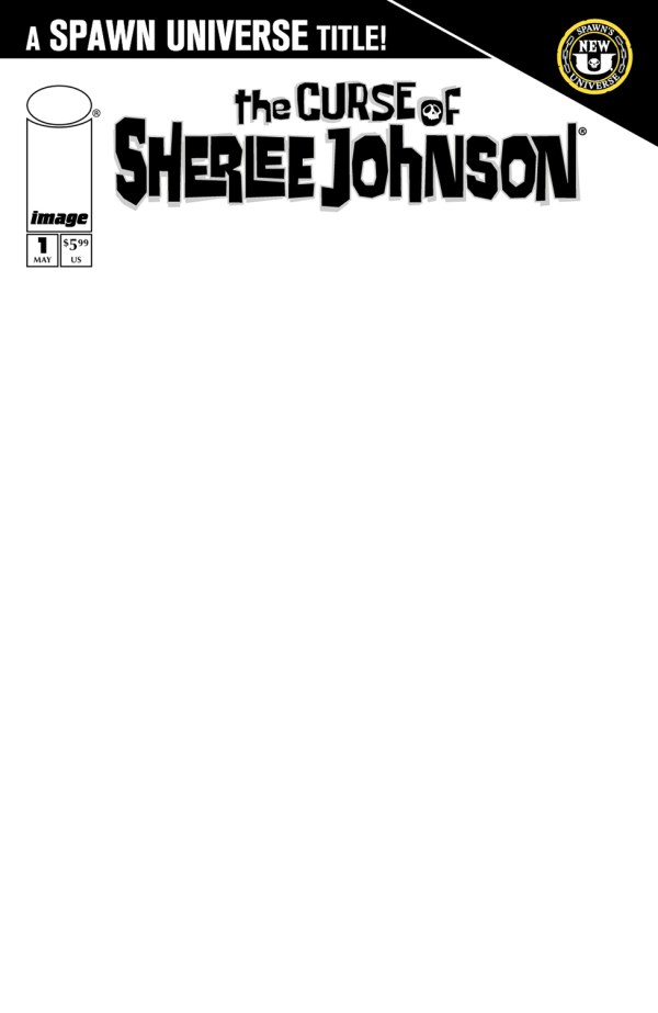 Cover D Blank Variant cover