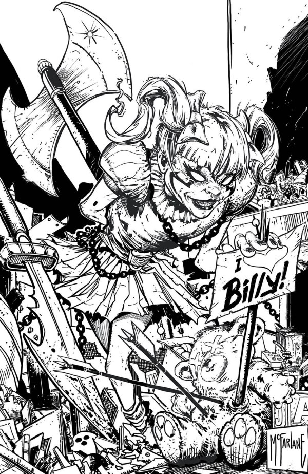 Cover C Todd McFarlane Black & White Virgin Variant cover
