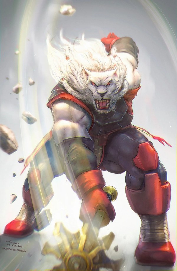 616 Comics Tiago Da Silva Foil Virgin Variant cover