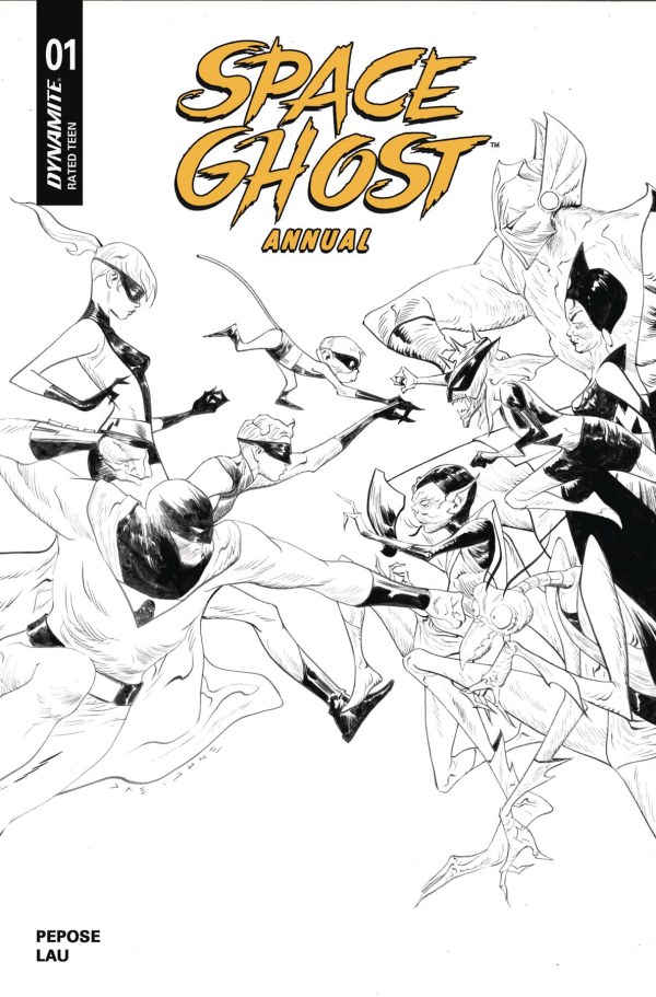 Cover I 1:10 Jae Lee Black & White Variant cover