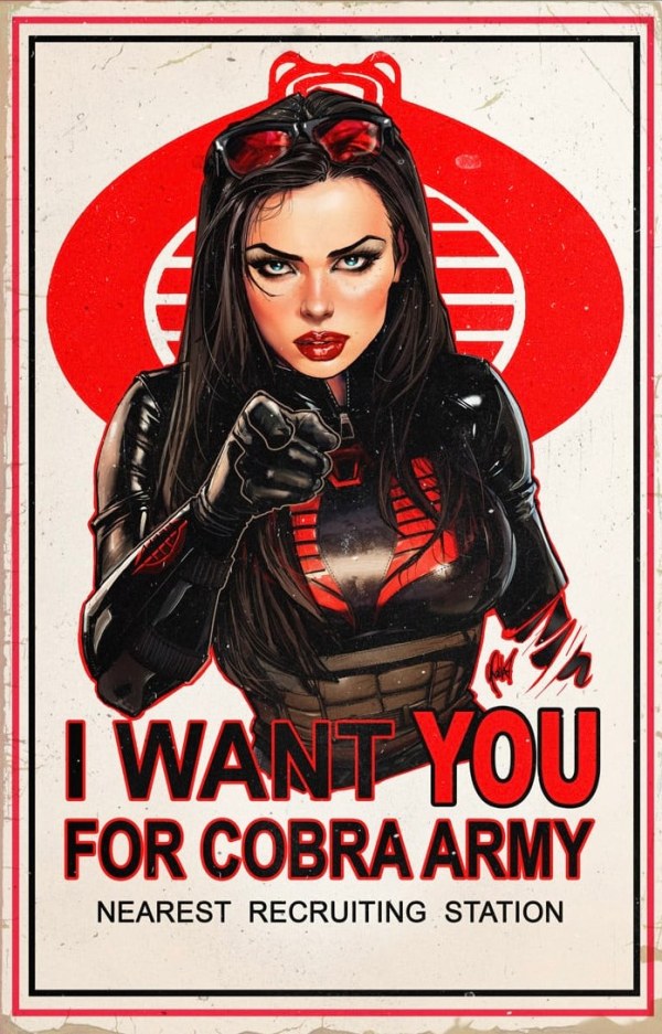 G.I. Joe: A Real American Hero #317, 616 Comics Cedric Poulat Virgin Variant