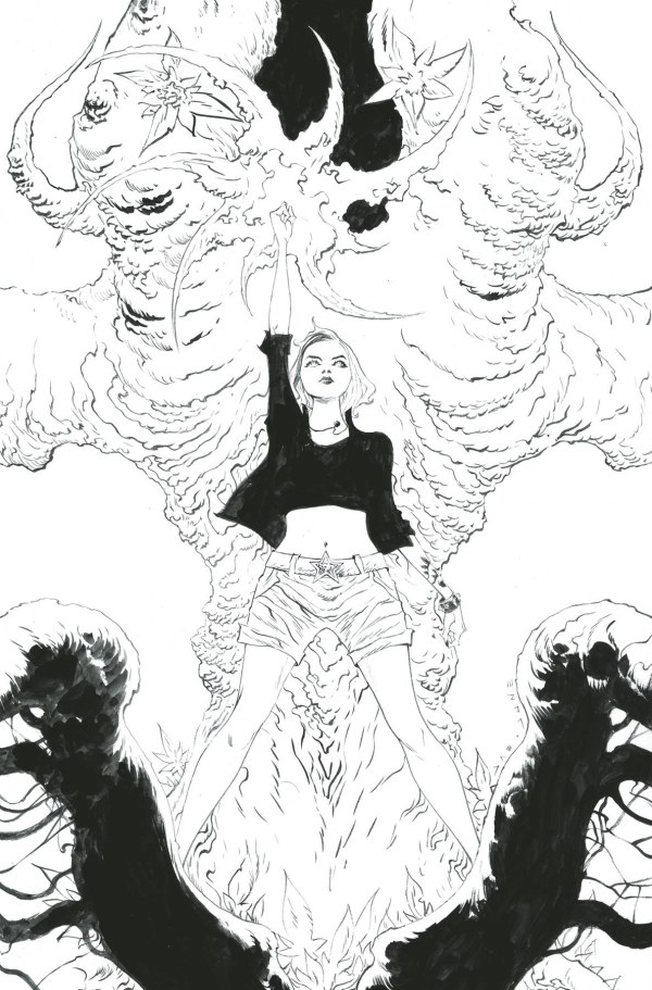 Cover I 1:15 Jae Lee Black & White Connecting Virgin Variant cover