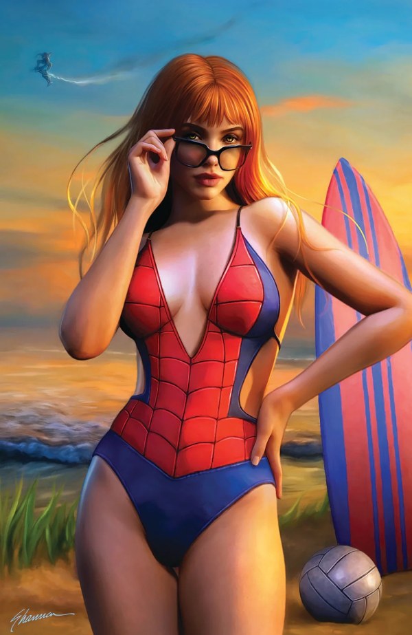 616 Comics / Comic Traders Shannon Maer Virgin Variant cover