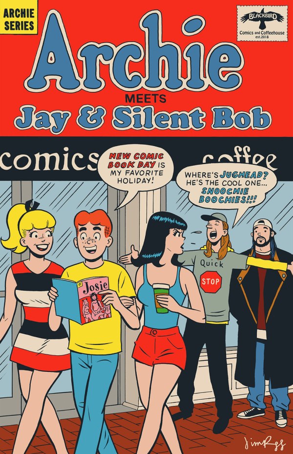 Blackbird Comics And Coffeehouse Jim Rugg Variant cover