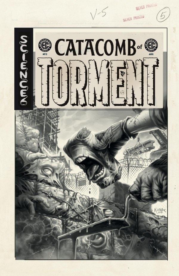 Cover D 1:20 Lukas Ketner Black & White Artist Variant cover