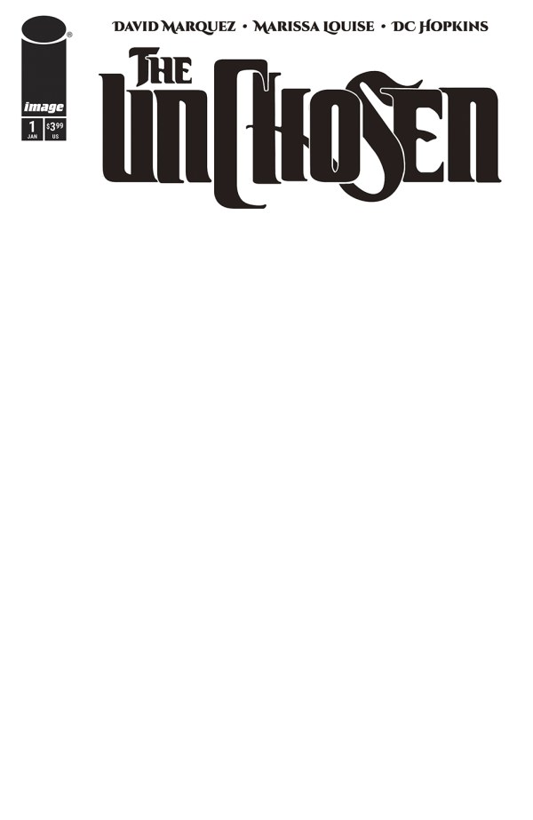 Cover E Blank Variant cover