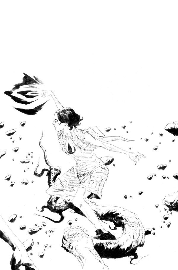 Cover I 1:15 Jae Lee Black & White Connecting Virgin Variant cover