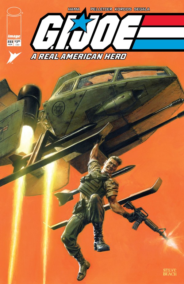 G.I. Joe: A Real American Hero #322, Cover C 1:10 Steve Beach Gears Of Joe Variant
